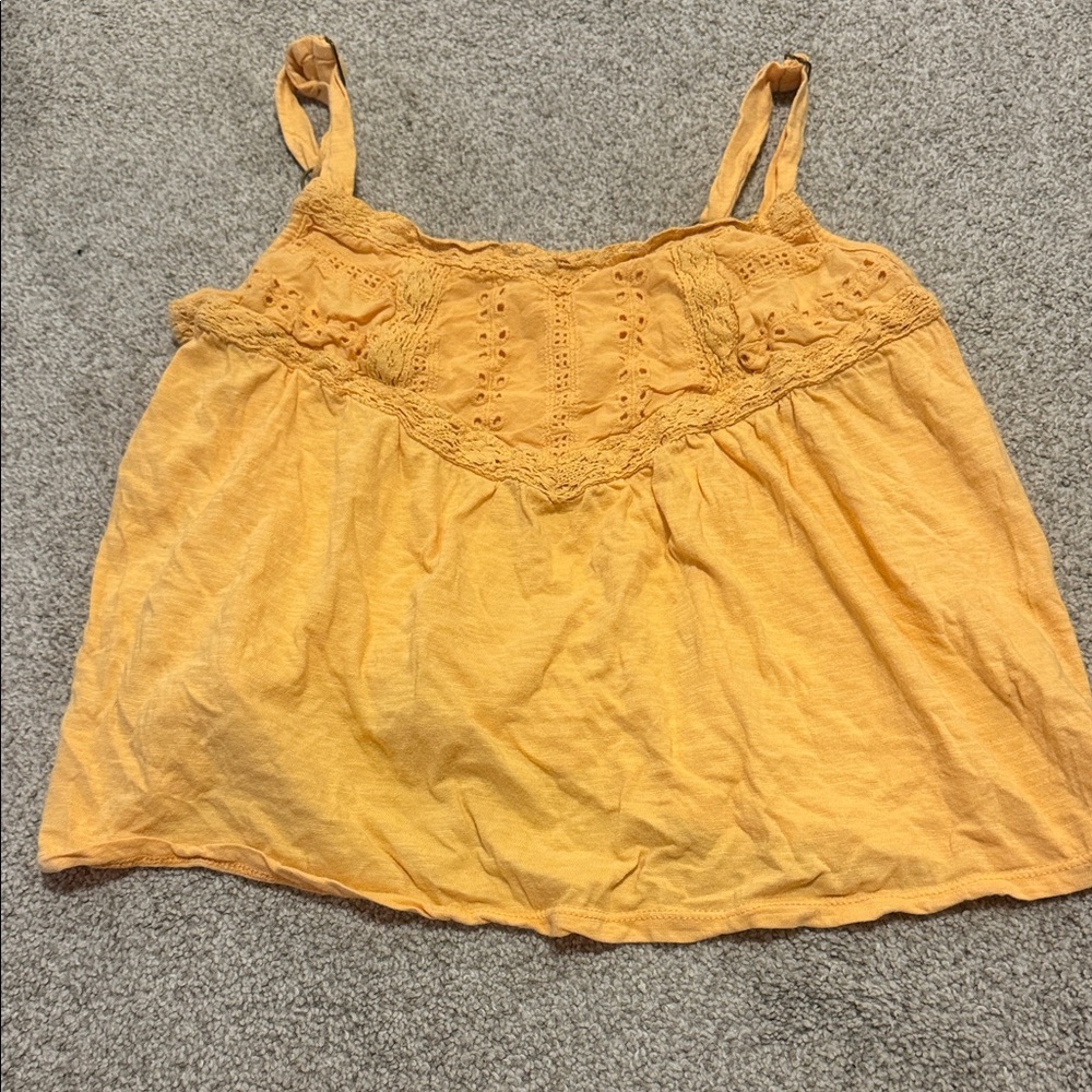 Rewind Orange Camisole Top